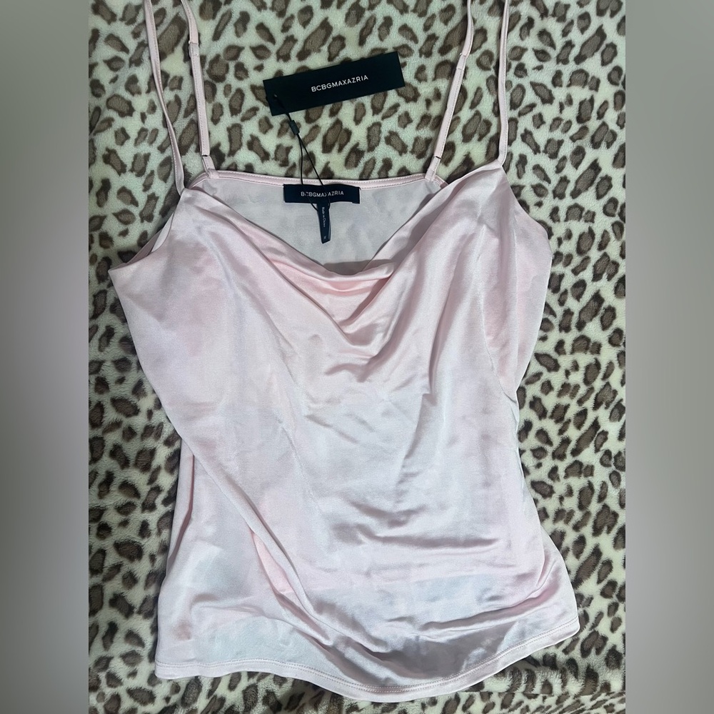 BCBGMaxAzria Light Pink Camisole Top